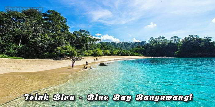 Teluk Biru Blue Bay Banyuwangi